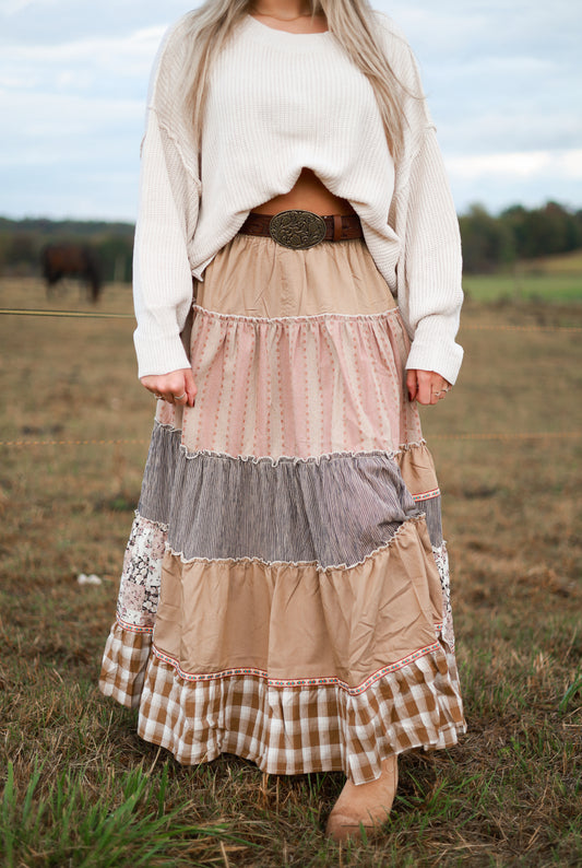 Prairie Patchwork Skirt