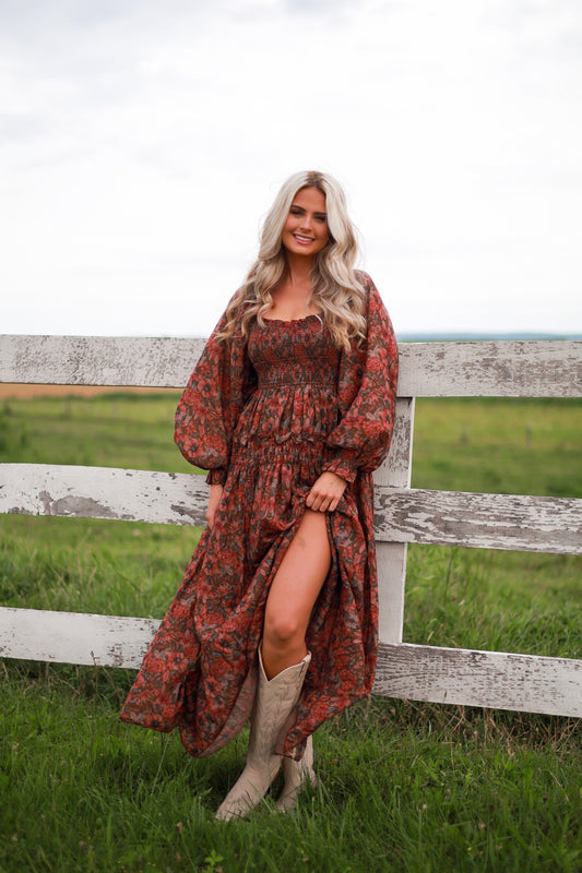 Marigold Manor Maxi Dress