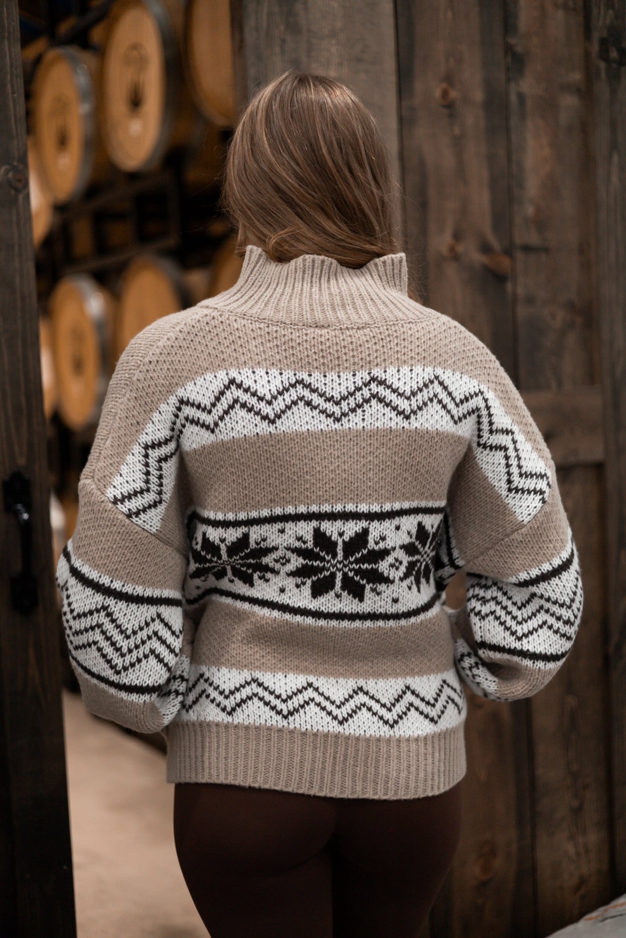 Jackson Nordic Sweater - Beige