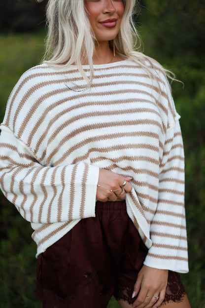 Clover Creek Stripe Sweater