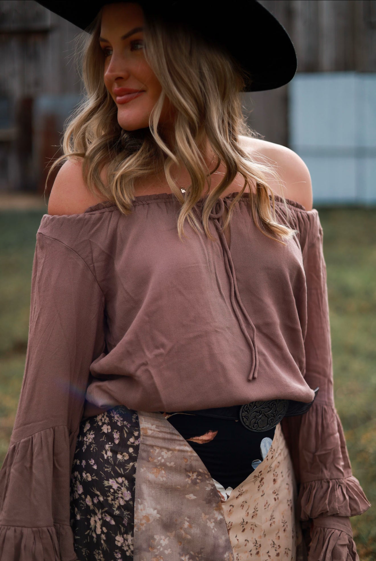 Milk & Honey Top- Mocha