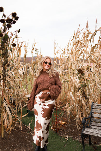 Honeybarn Oversized Knit Sweater