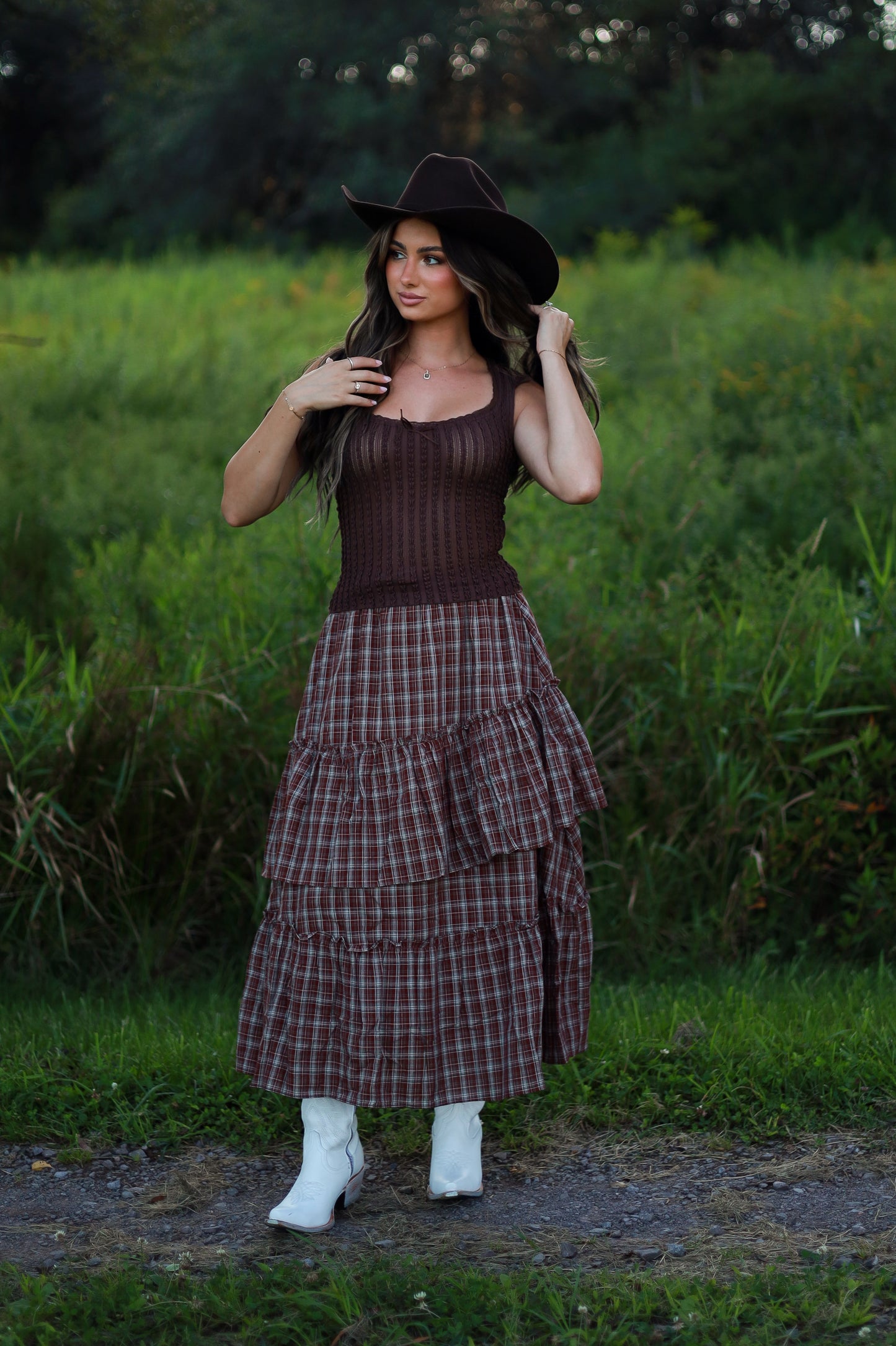Scotch Maxi Skirt