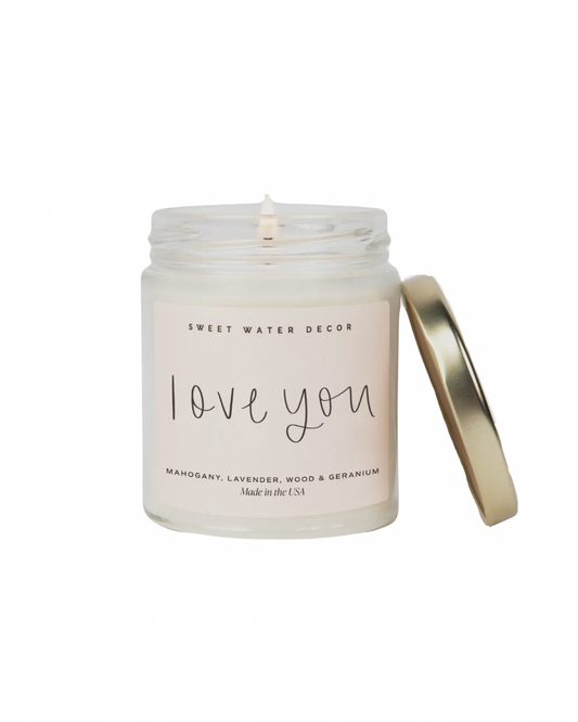 Love You 9 oz Soy Candle