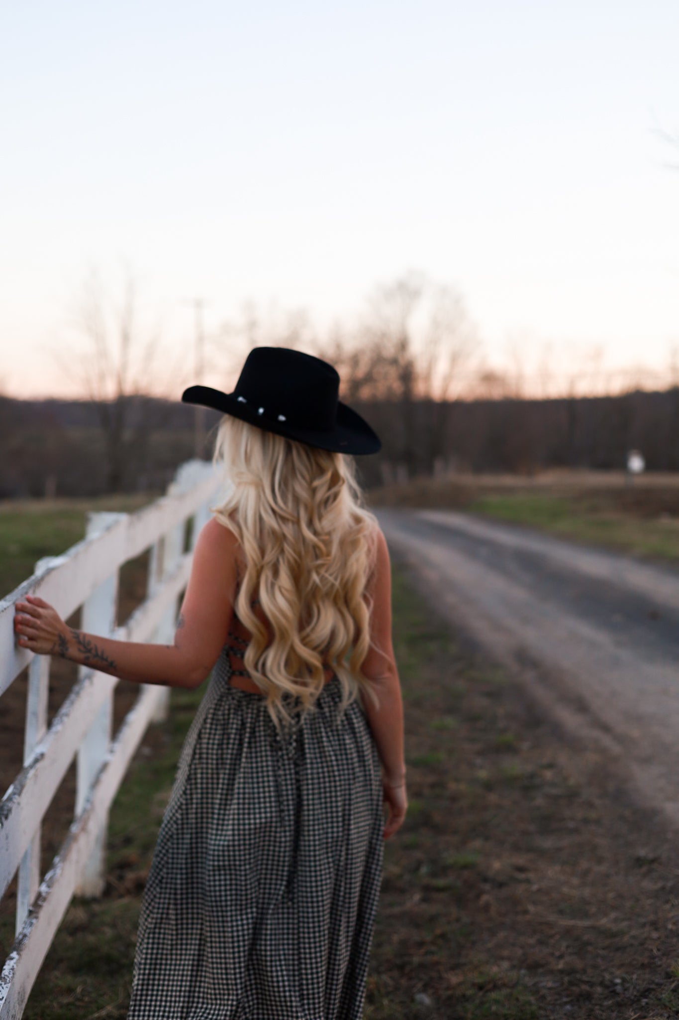 Homestead Gingham Maxi Dress