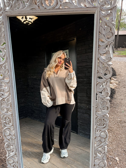 Backroad Sweatshirt - Brown Sugar