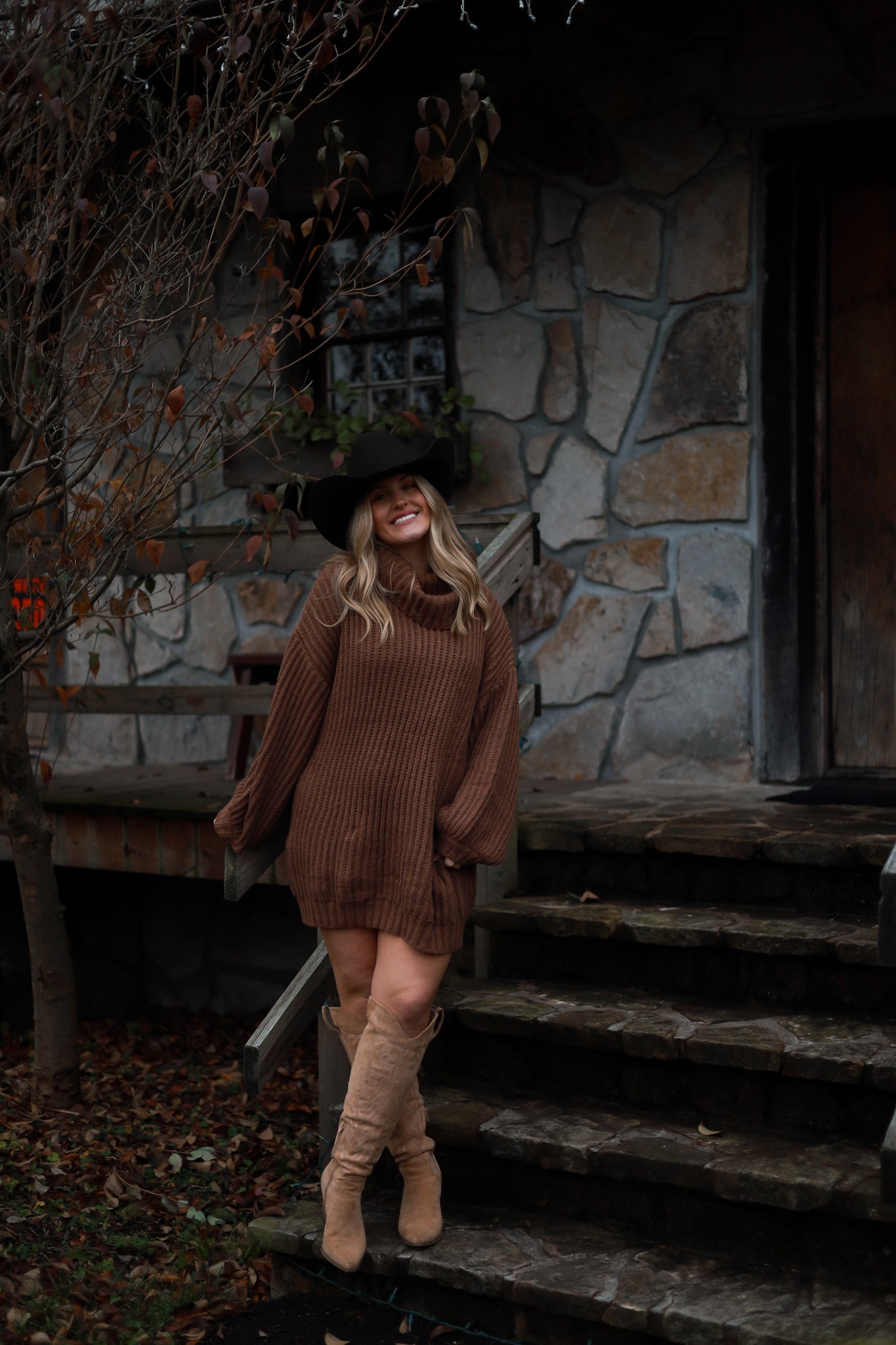 Doe Trail Knit Sweater Dress