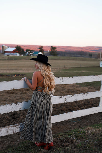 Homestead Gingham Dress