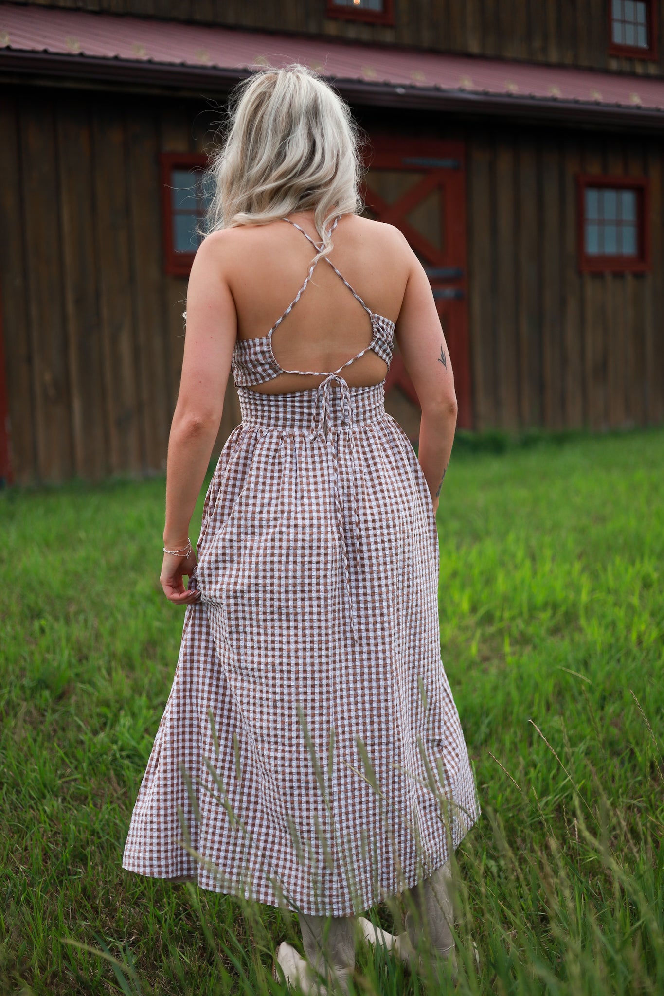 Clover Cottage Midi Dress