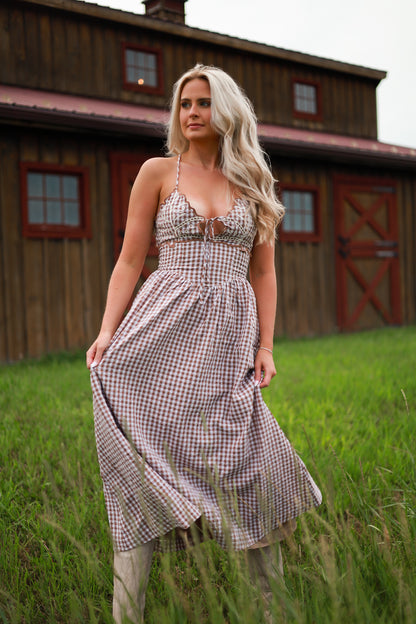 Clover Cottage Midi Dress