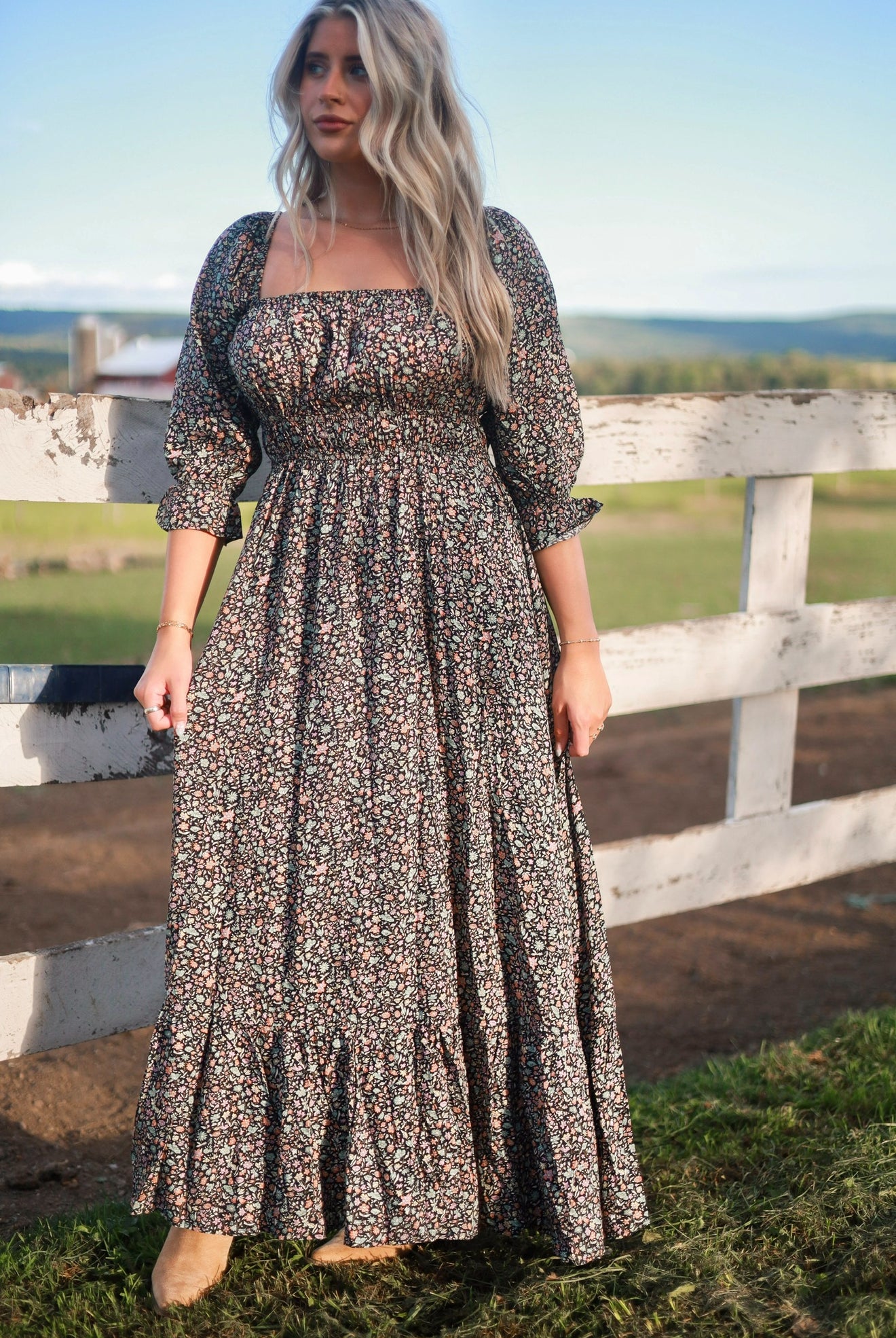 Ashwood Petals Maxi Dress