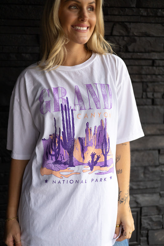 Grand Canyon Oversized Graphic T-Shirt