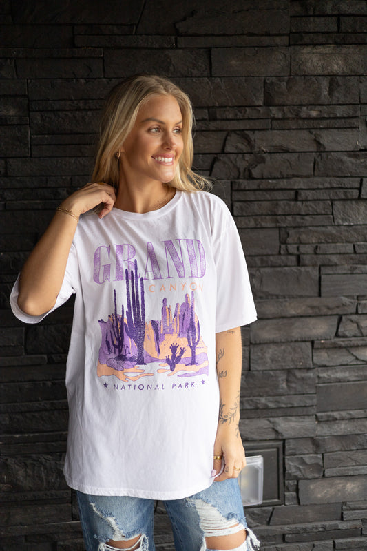 Grand Canyon Oversized Graphic T-Shirt