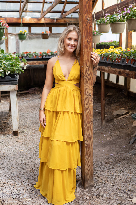 Dandelion Tiered Maxi Dress