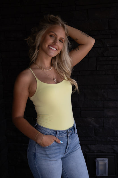 Seamless Bodysuit - Lemon