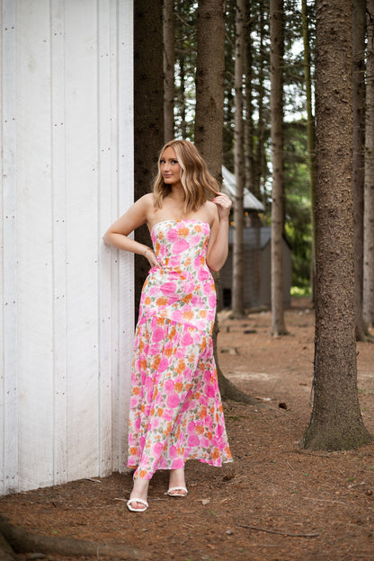 Garden Rose Maxi Dress