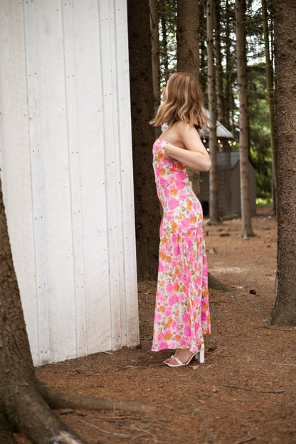 Garden Rose Maxi Dress