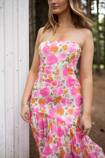 Garden Rose Maxi Dress