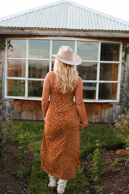 Barnflower Maxi Dress - Ginger