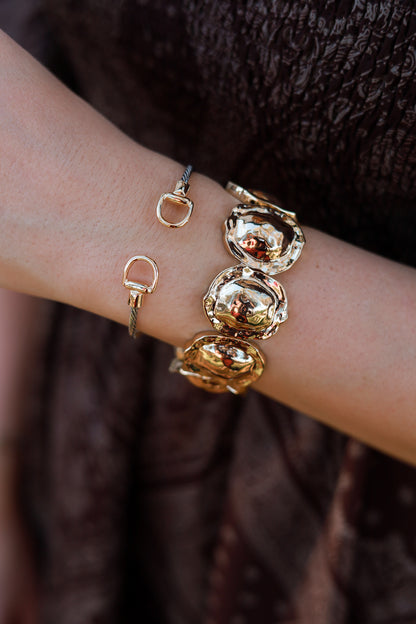 Two Tone Rope Cuff