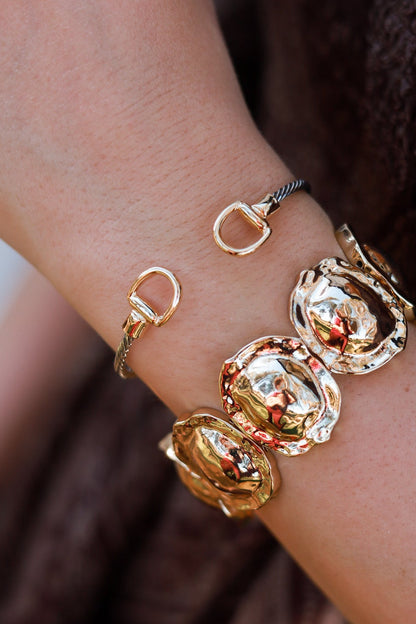 Two Tone Rope Cuff