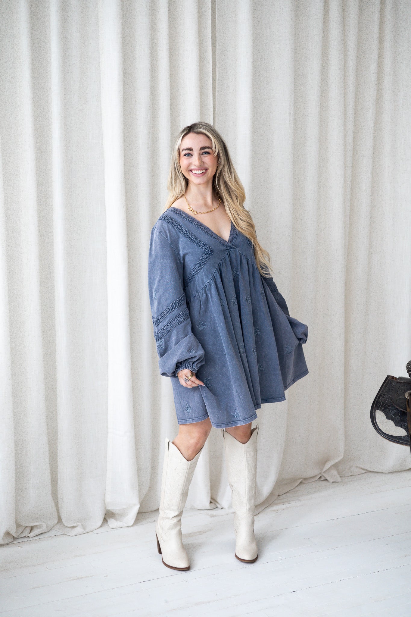 Wanderlust Oversized Babydoll Dress