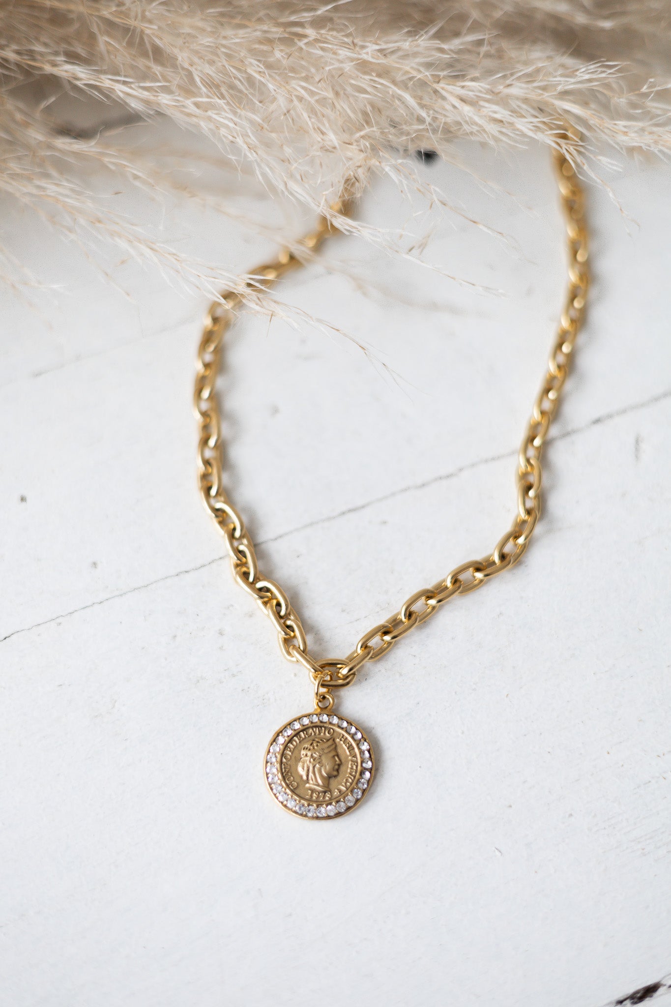 Vintage Coin Necklace