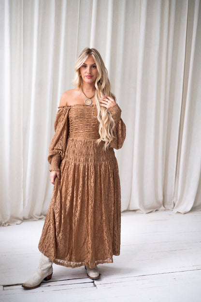 Honeywood Lace Maxi Dress