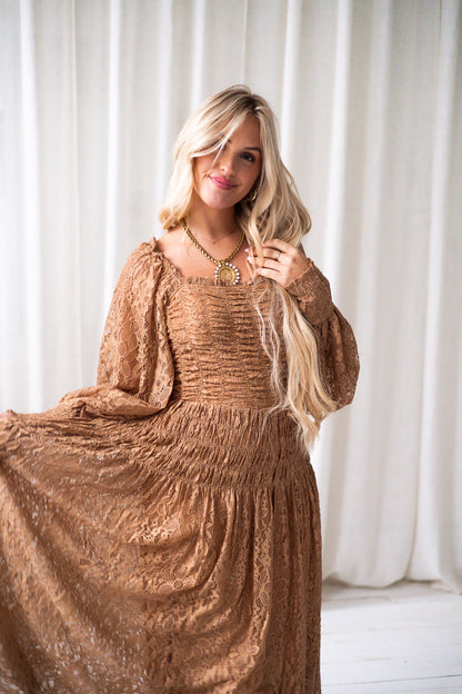 Honeywood Lace Maxi Dress