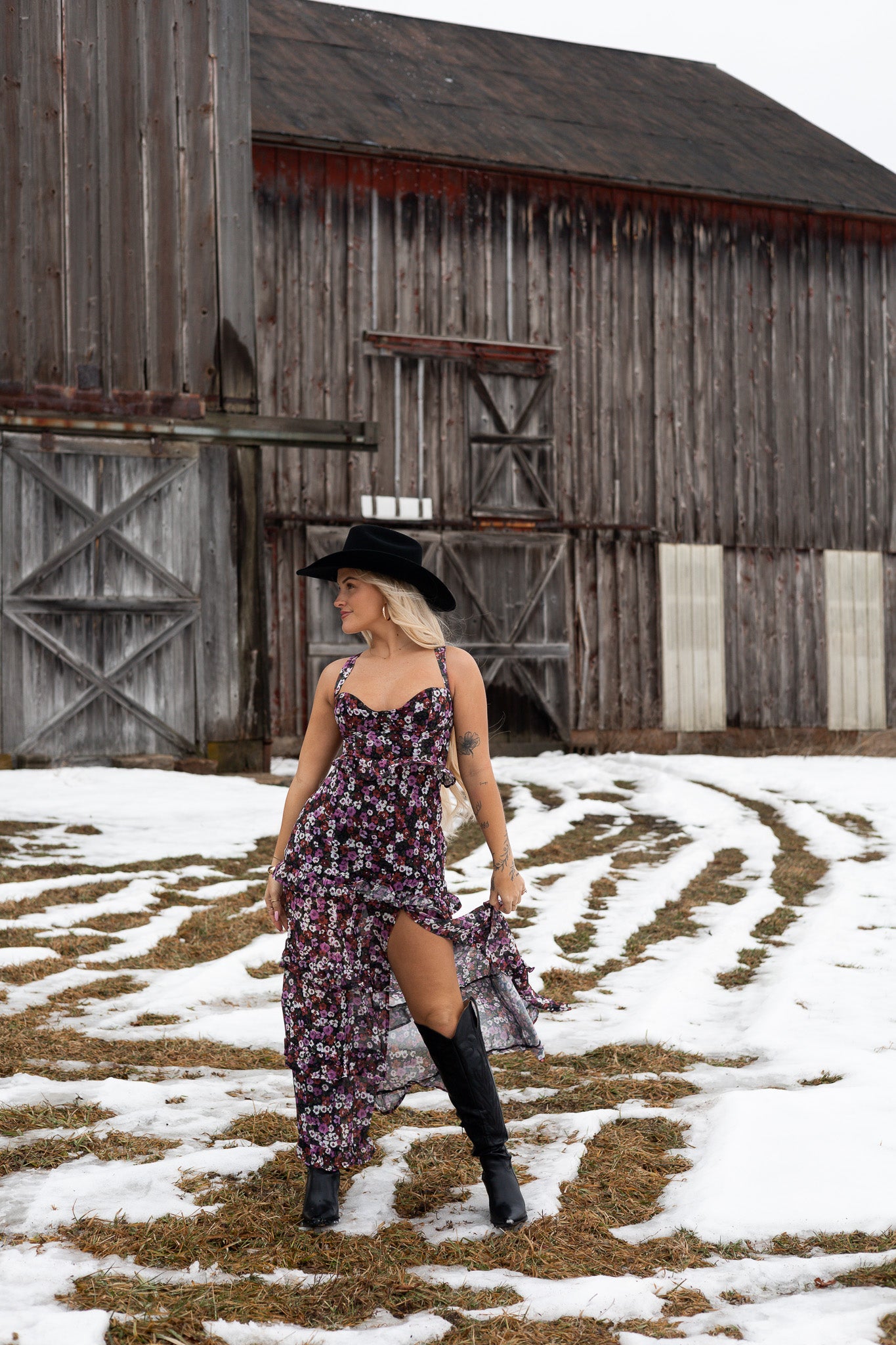 Cactus Blossom Maxi Dress