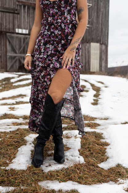 Cactus Blossom Maxi Dress