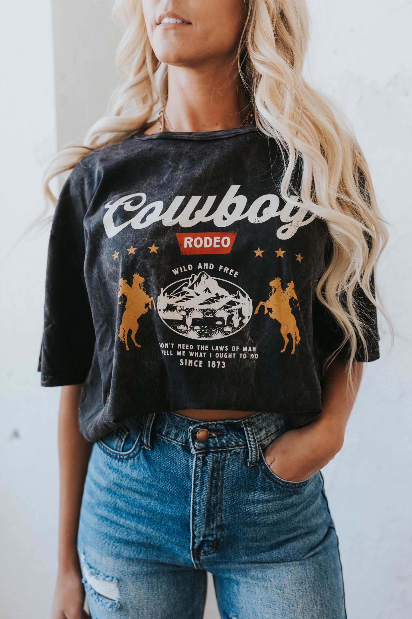 Cowboy Coors Rodeo Graphic Tee