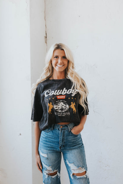 Cowboy Coors Rodeo Graphic Tee