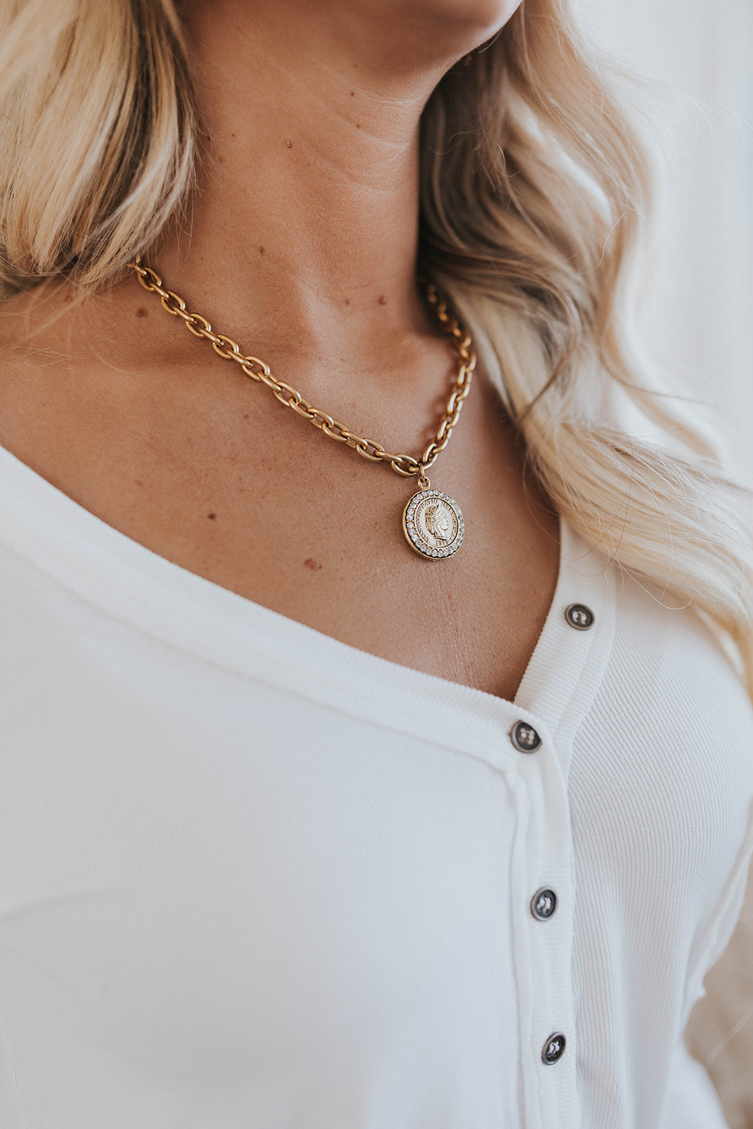 Vintage Coin Necklace