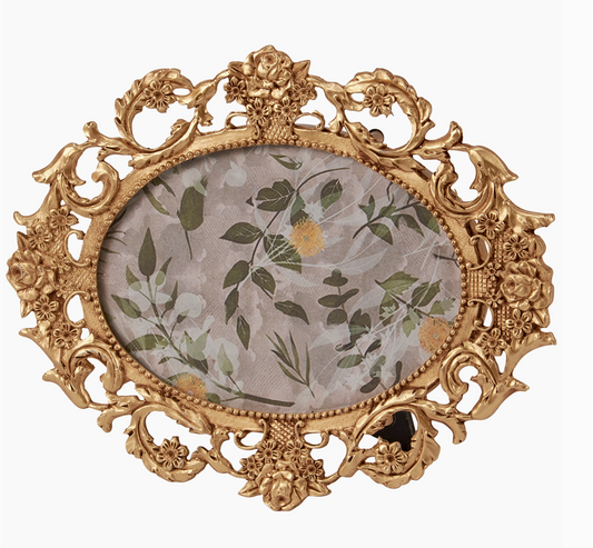 Vintage Oval Frame