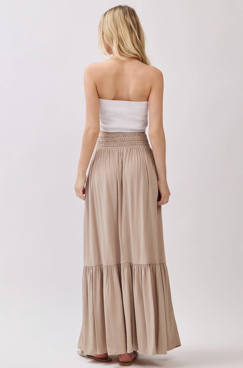 Heirloom Vanilla Maxi Skirt - Cream