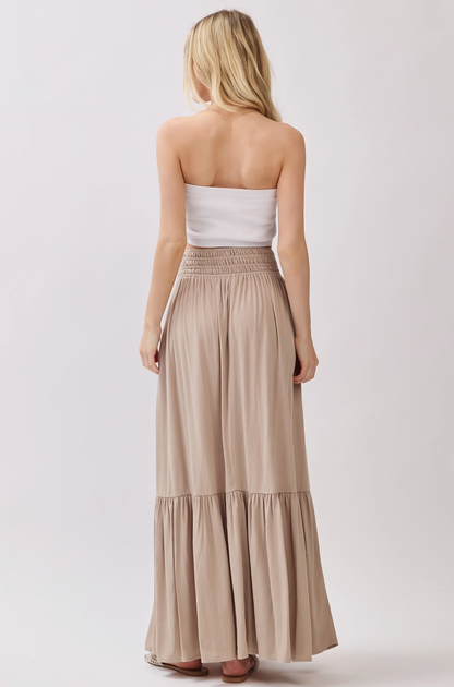 Heirloom Vanilla Maxi Skirt - Cream