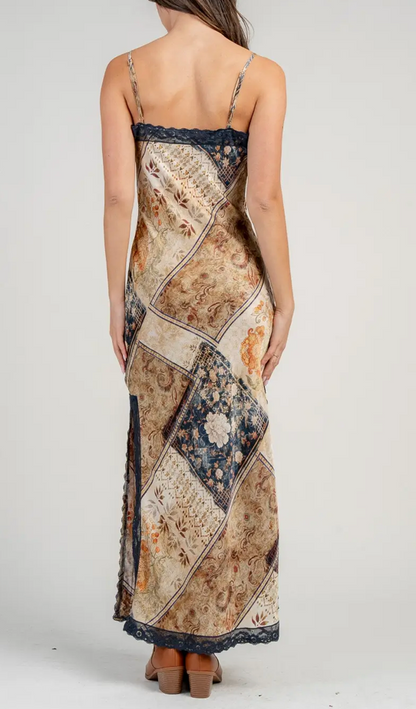 Indigo Heirloom Lace Dress