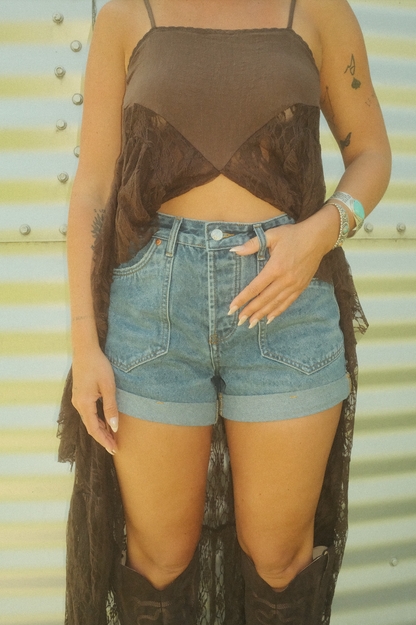 Destynee Denim Short