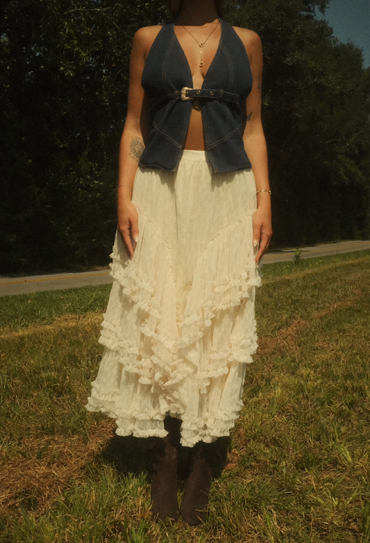 Antique Girl Maxi Skirt