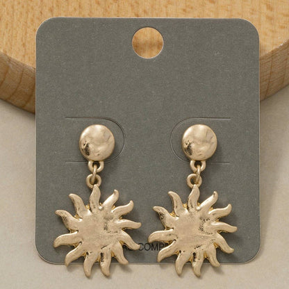 Vintage Sun Earrings