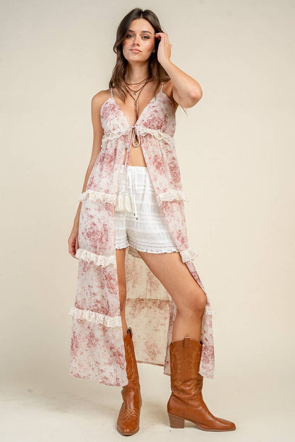 Loveshack Duster Top