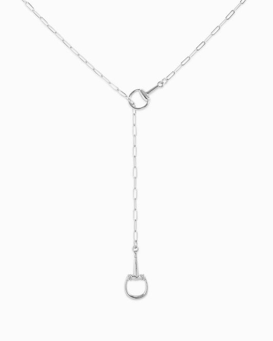 Horsebit Lariat Necklace
