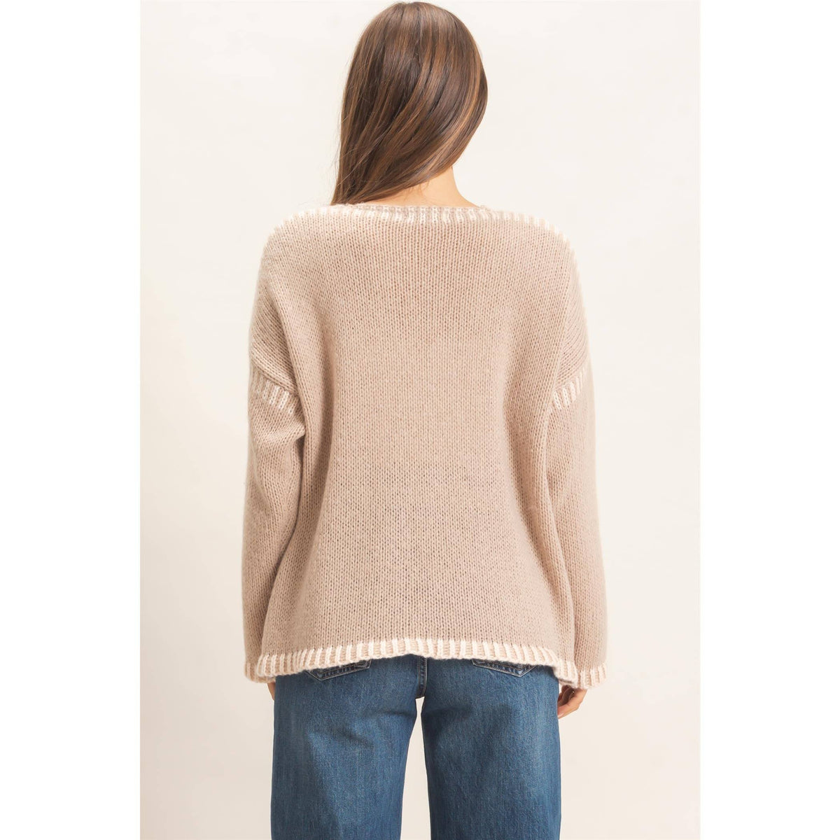 Open Front Tie Cardigan