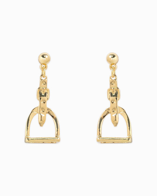Western Stirrup Belt Drop Earrings