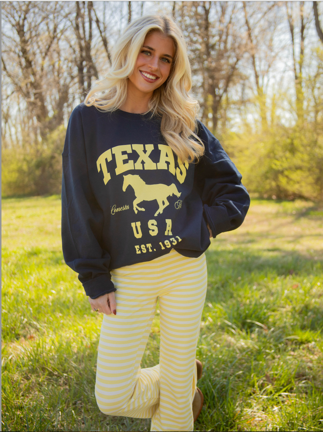 Texas Lonestar Ranch Top