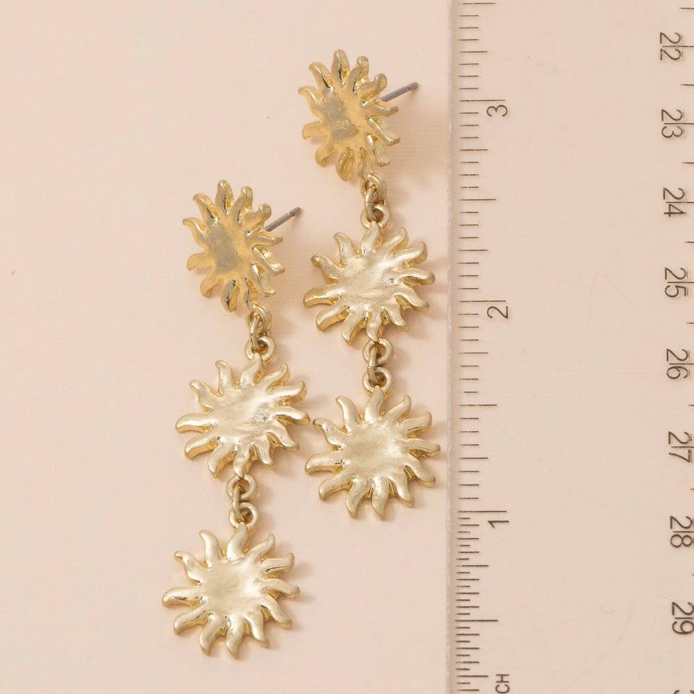 Sundial Earrings