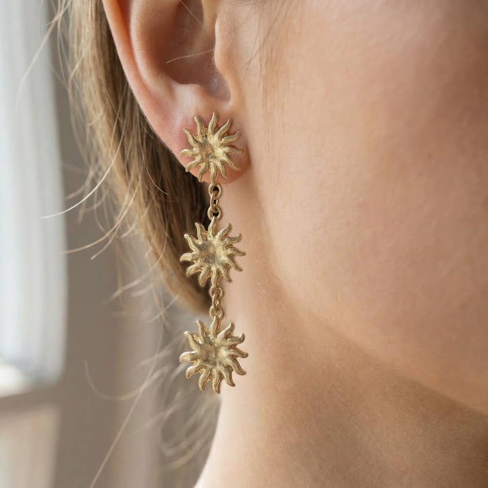 Sundial Earrings