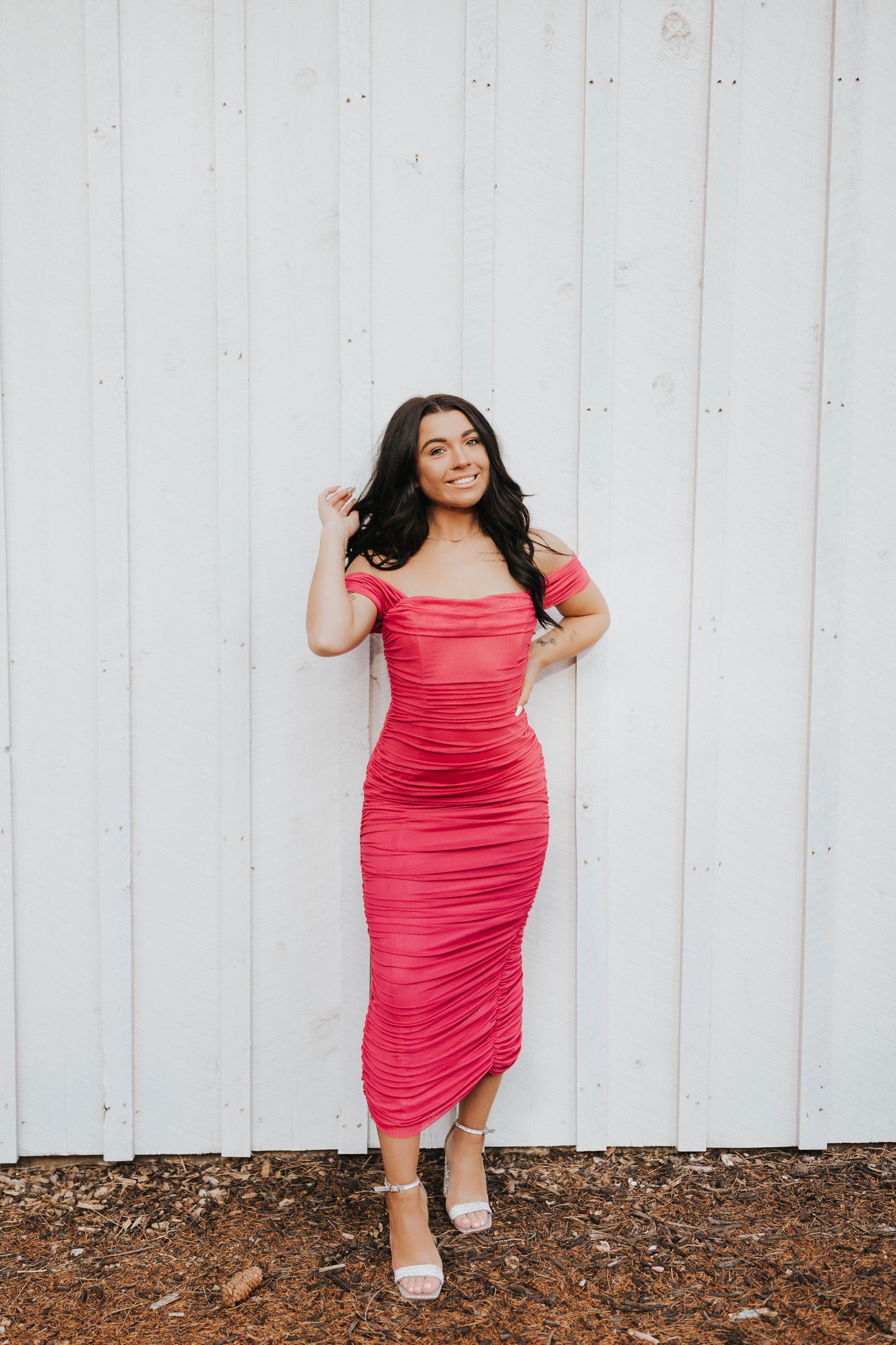 Pretty In Magenta Cocktail Dress