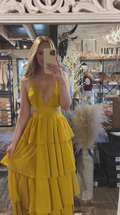 Dandelion Tiered Maxi Dress